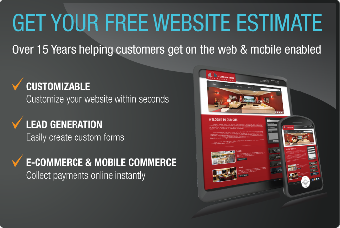 get your free website estimate